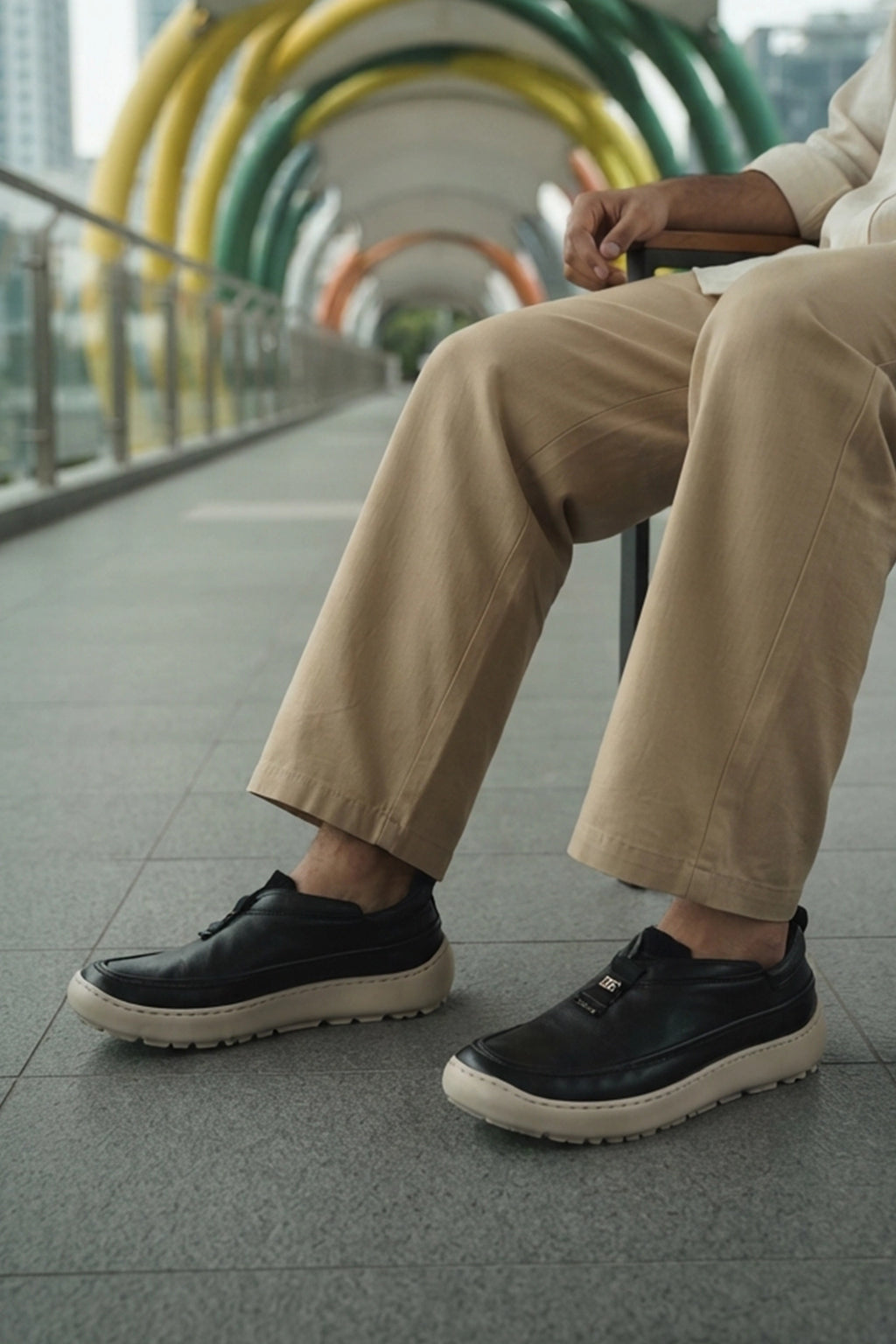 Black Comfortable Casual Shoes 0160537