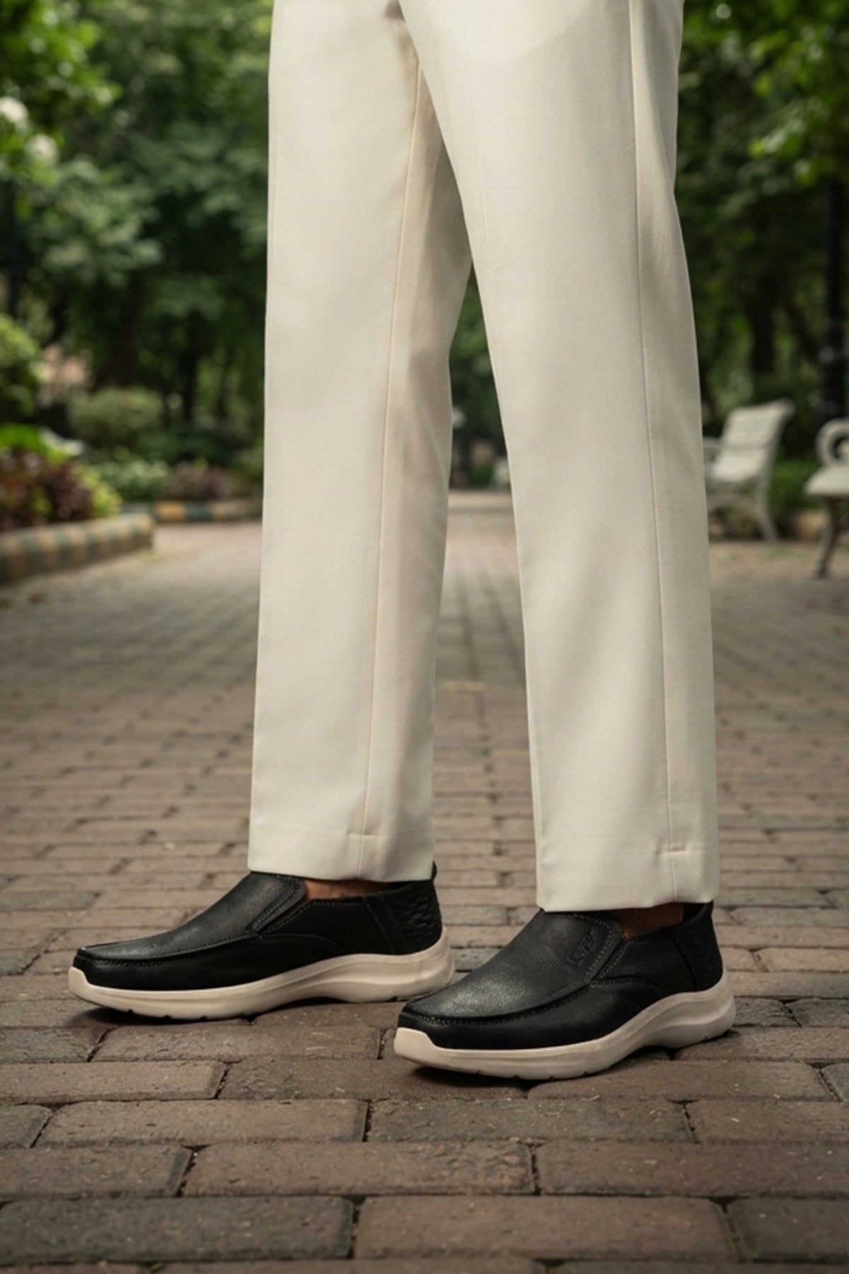 Black Comfy Casual Shoes 0160540