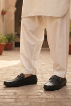 Black Horsebit Comfy Loafers 0160529