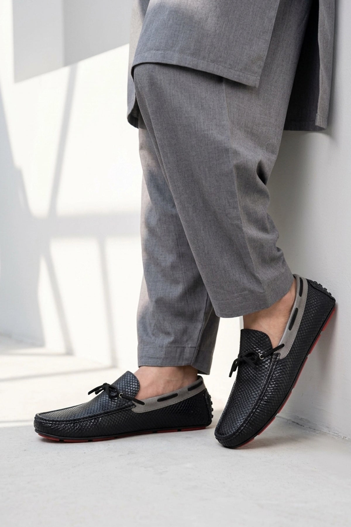 Black Loafer Shoes 0130940