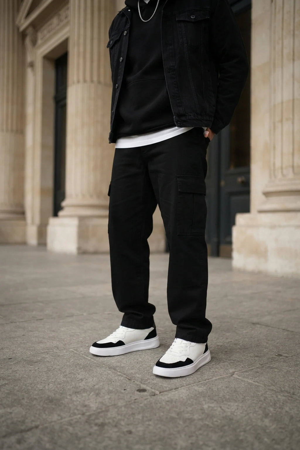 Black Mens Sneakers 0120611