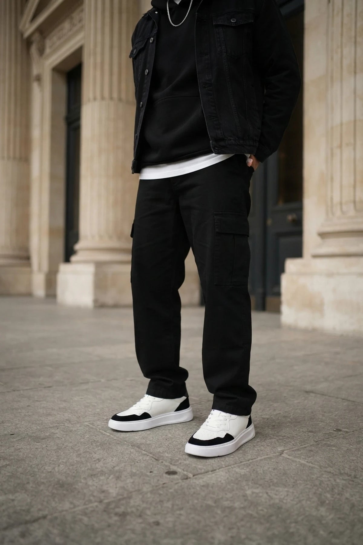 Black Mens Sneakers 0120611