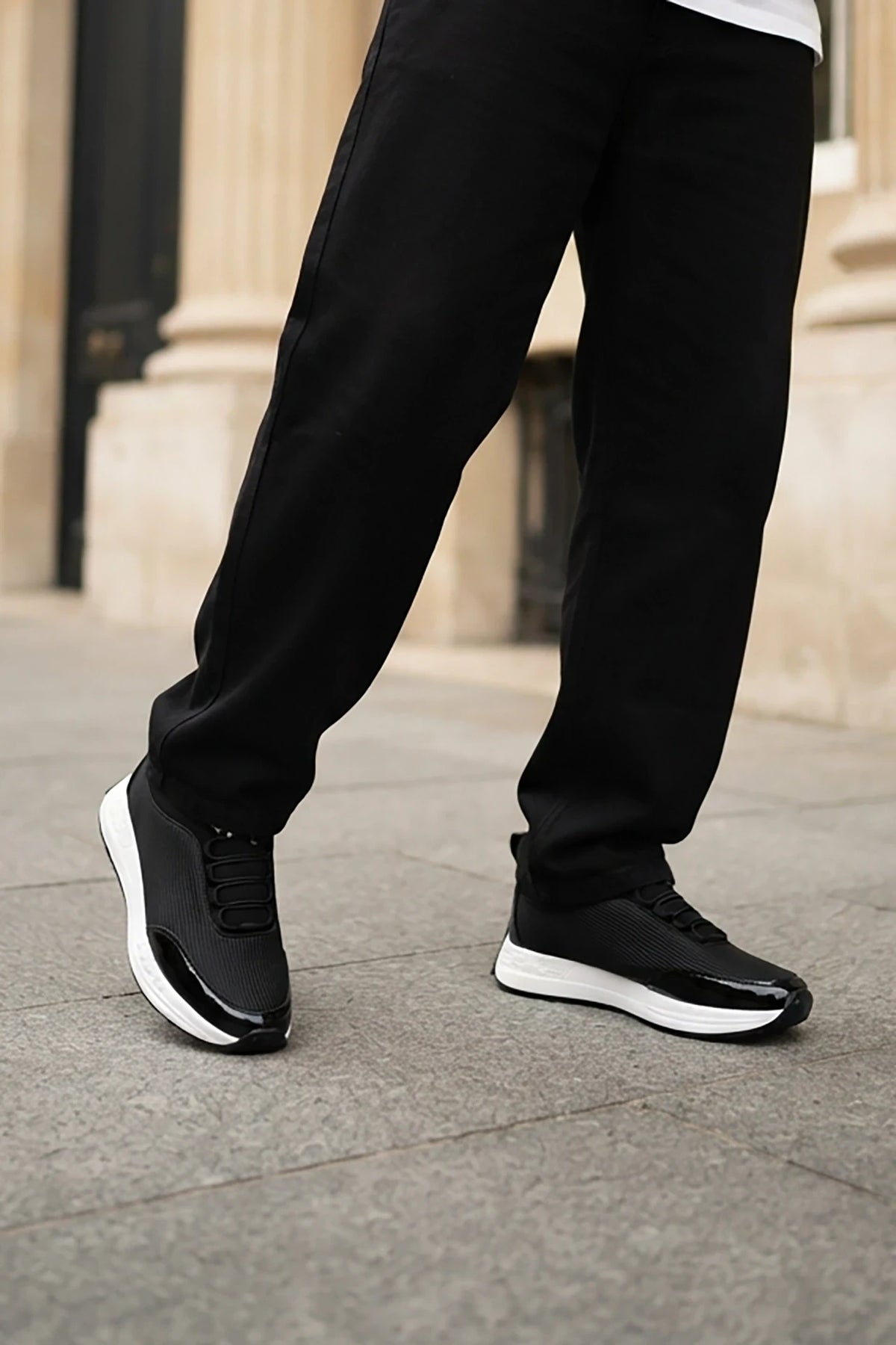Black Mens Sneakers 0120630
