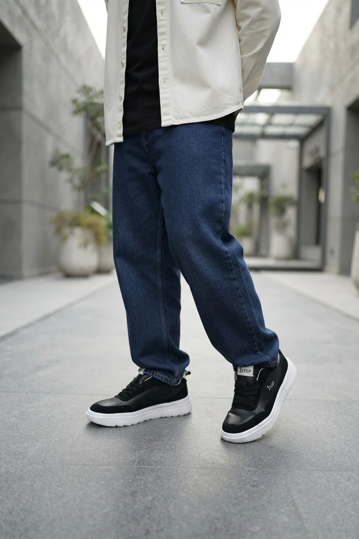 Black Platform Sneakers Men 0120575