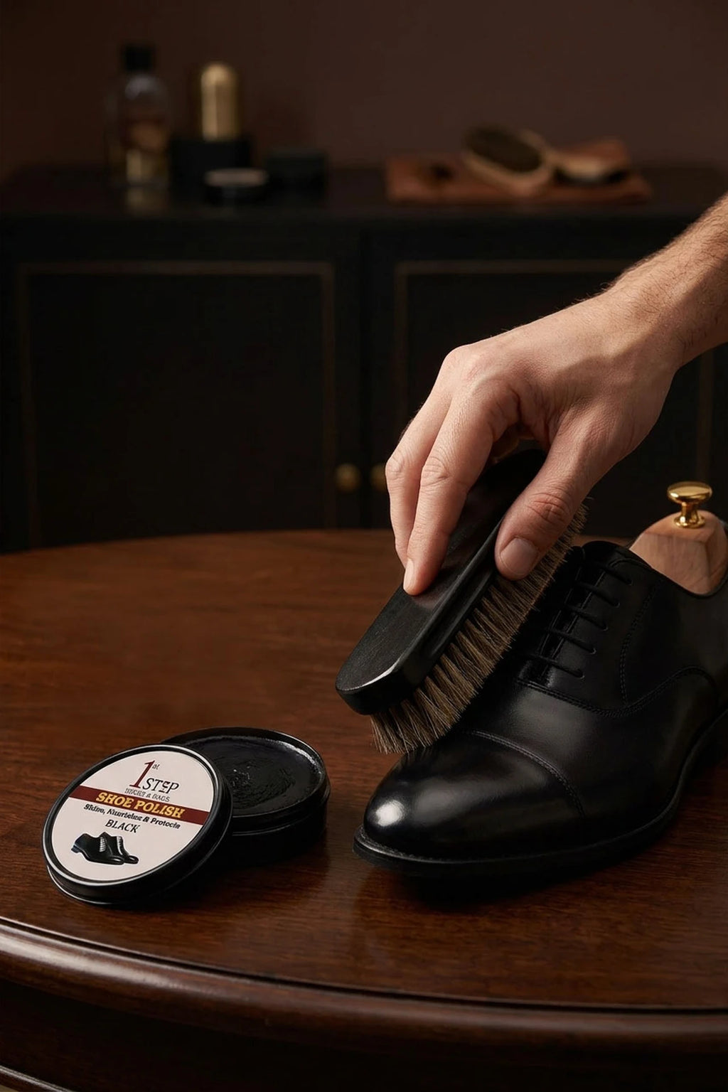 Black Shoe Polish 0255001