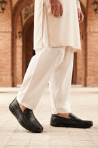 Black Slip on Loafers 0160534