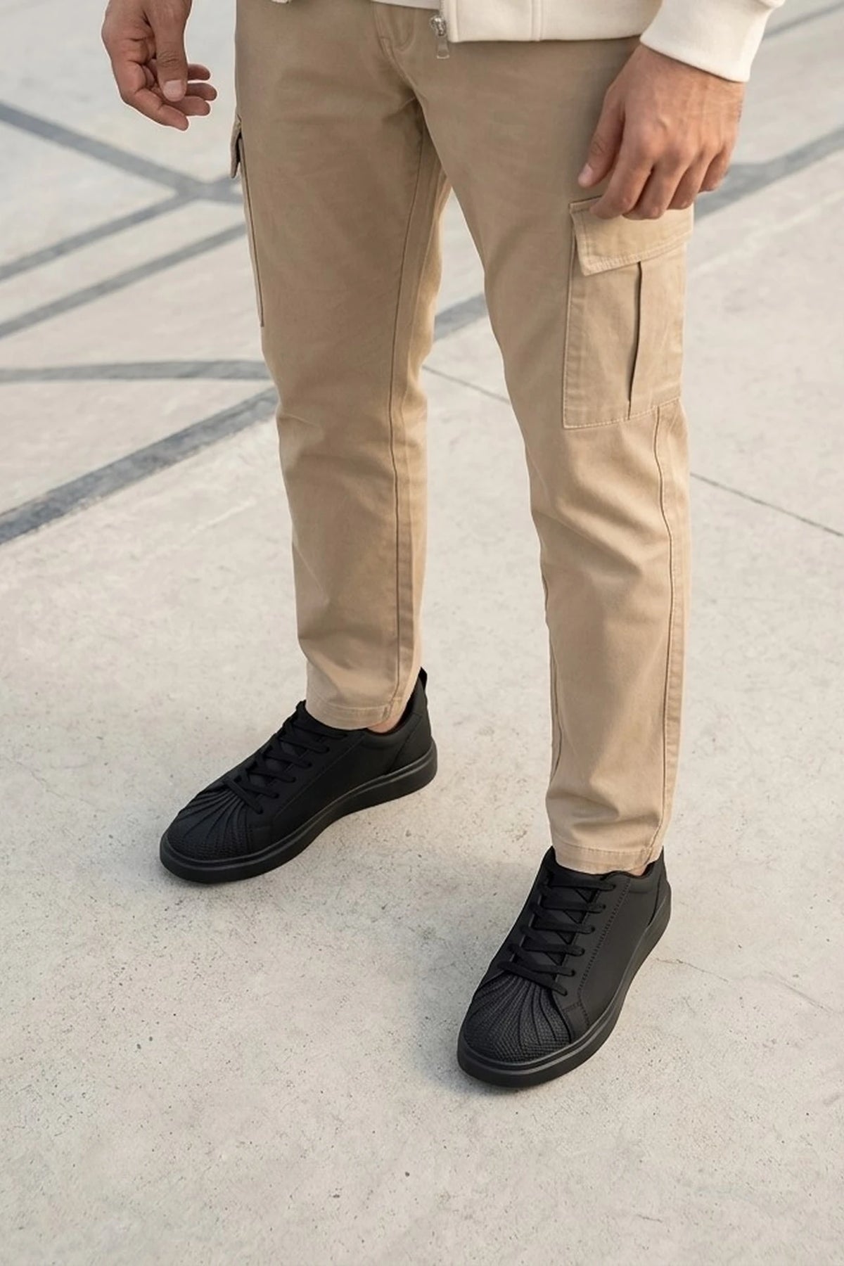 Black Sneakers Shoes For Men 0120617