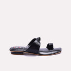 Black Casual Slippers 0412836