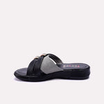 Black Comfy Casual Slippers for Women