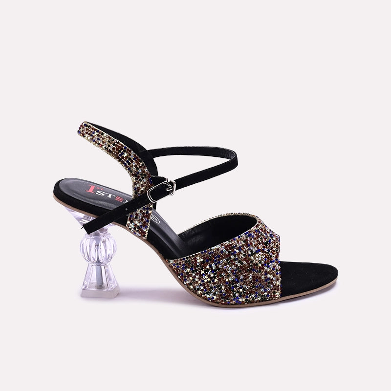 Black Fancy Sandals 0421344