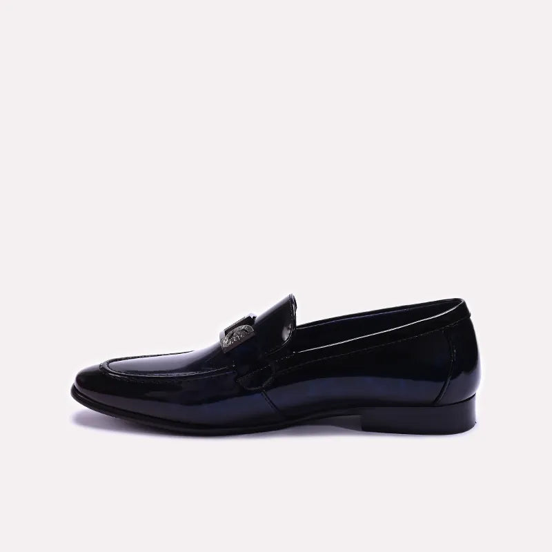 Black Glossy Slip On Formal Shoes 0111270