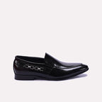 Black Glossy Slip On Shoes 0111271