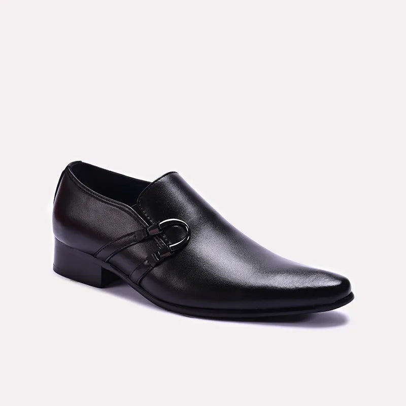 Black Long Toe Dress Shoes 0111262
