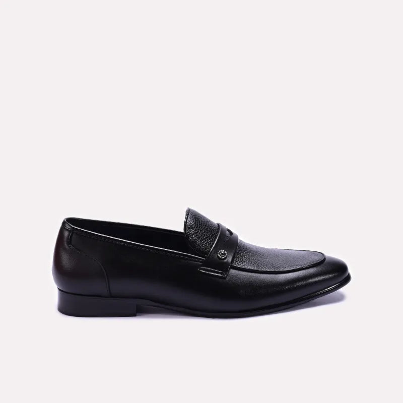Black Slip On Formal Shoes 0111268