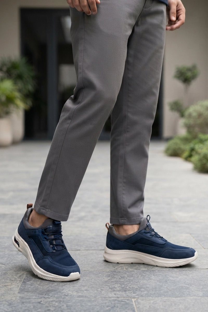 Blue Casual Sneakers Mens 0120604