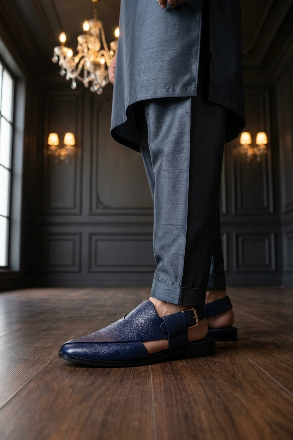 Blue Matt Peshawari Sandals 0141152