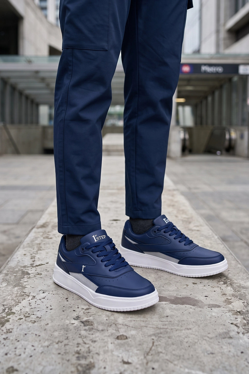 Blue Mens Sneakers 0120612