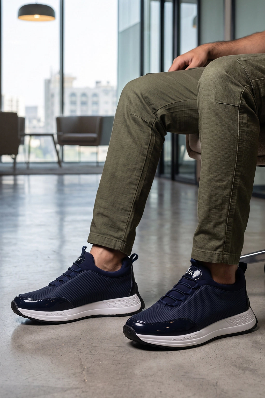 Blue Mens Sneakers 0120630