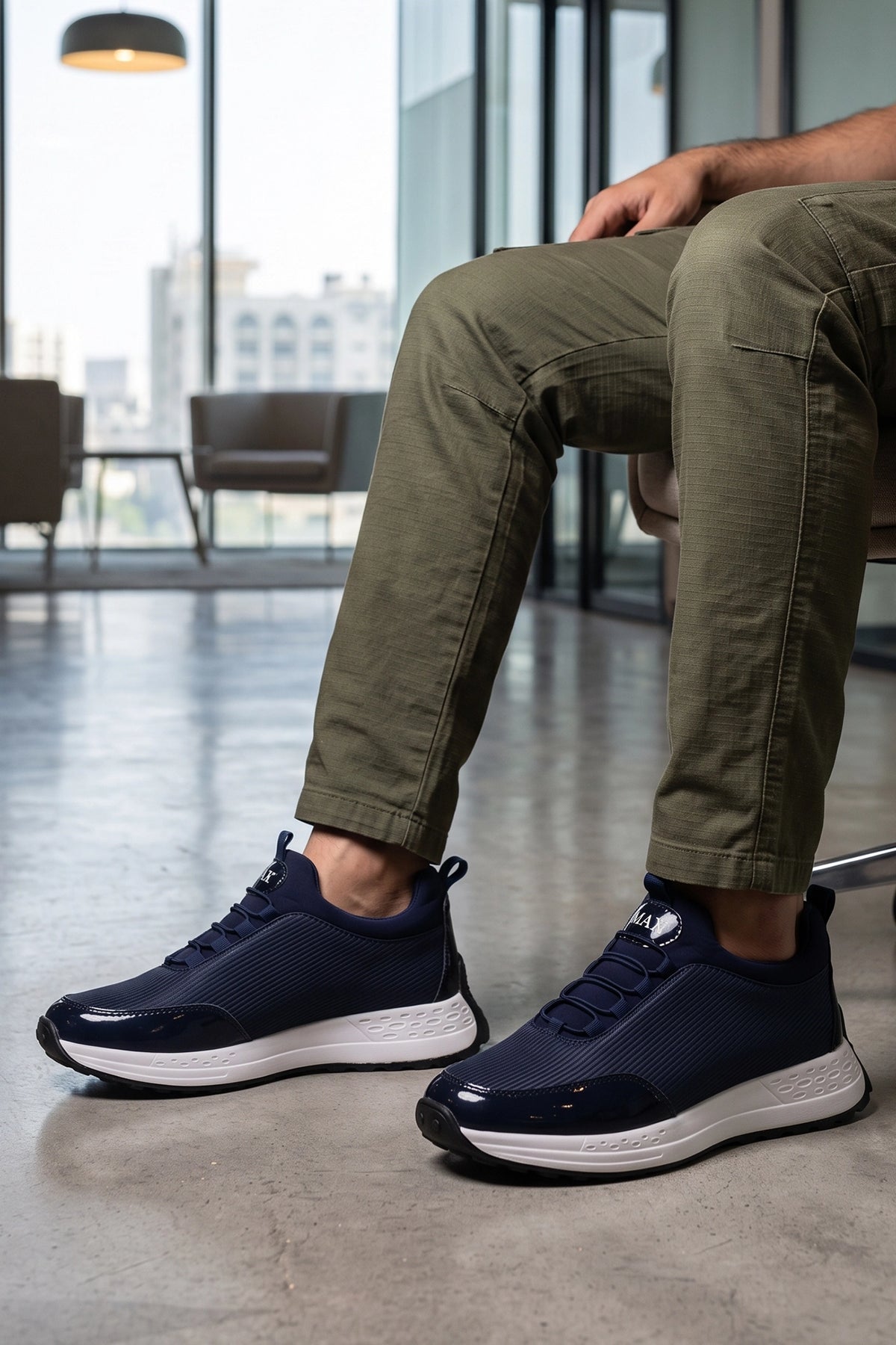 Blue Mens Sneakers 0120630
