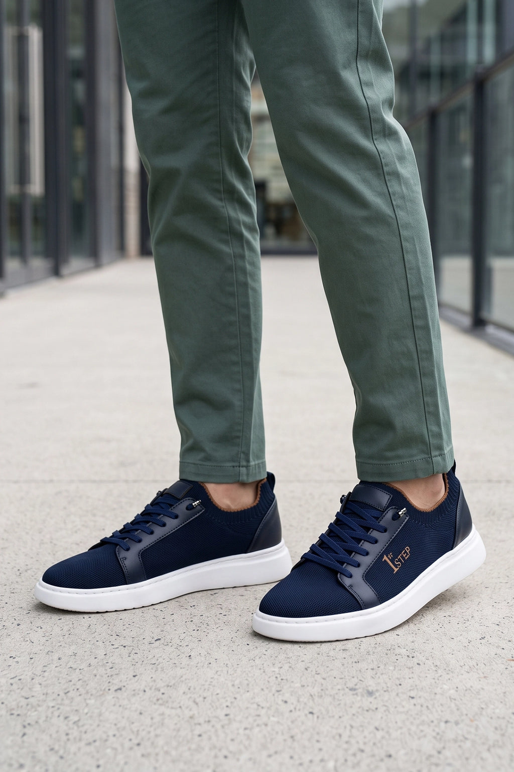 Blue Sneakers For Men 0120610