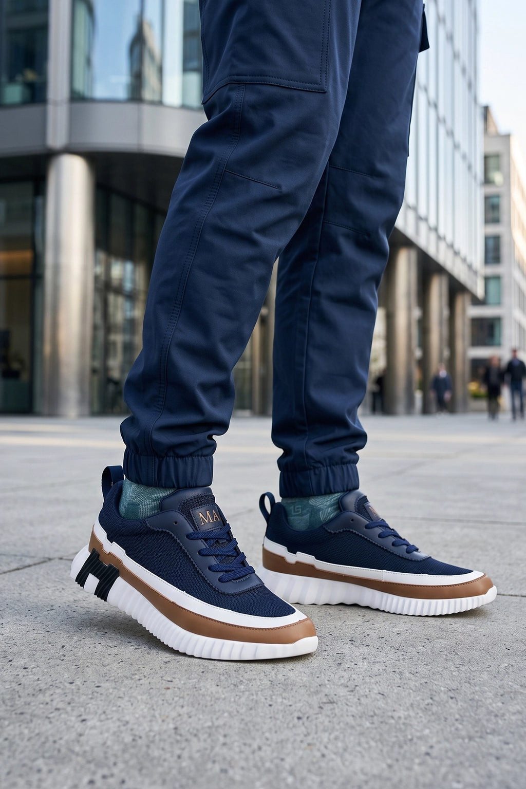 Blue Sneakers For Men 0120628