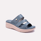 Blue Comfy Casual Slippers 0413336