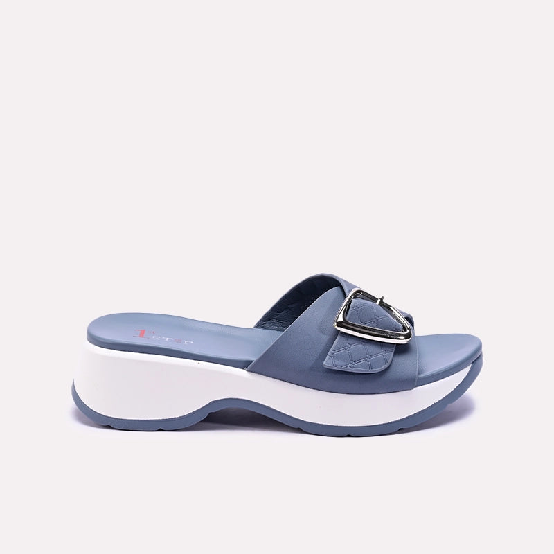Blue Comfy Casual Slippers 0413337
