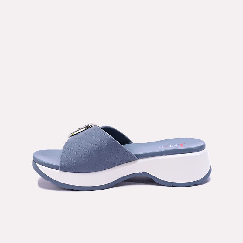 Blue Comfy Casual Slippers 0413337