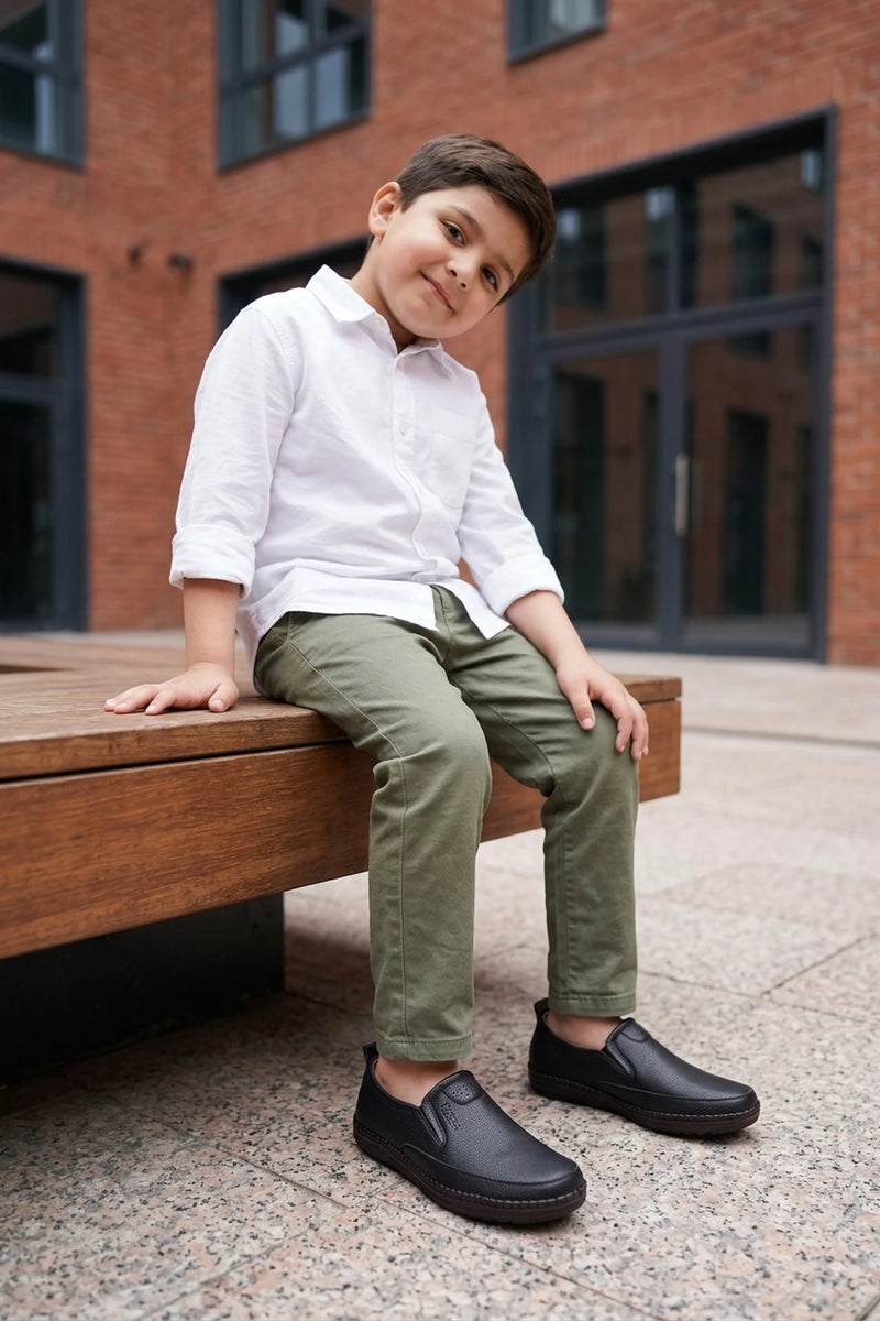 Boy Casual Shoes Black 0610544