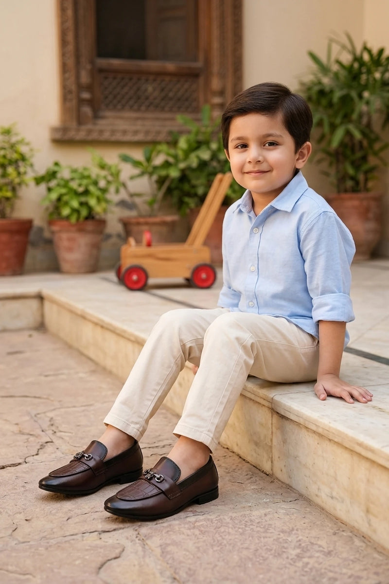 Boy Casual Shoes Brown 0610674
