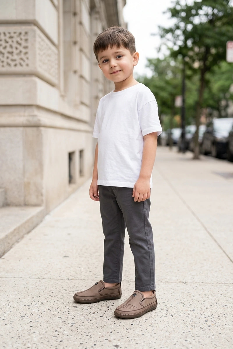 Boy Casual Shoes Fawn 0610686