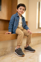Boy Casual Shoes Gray 0610599