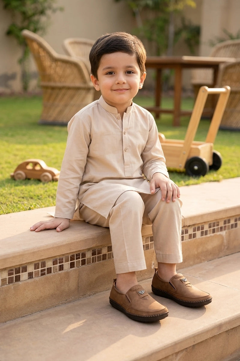 Boy Casual Shoes Mustard 0610679