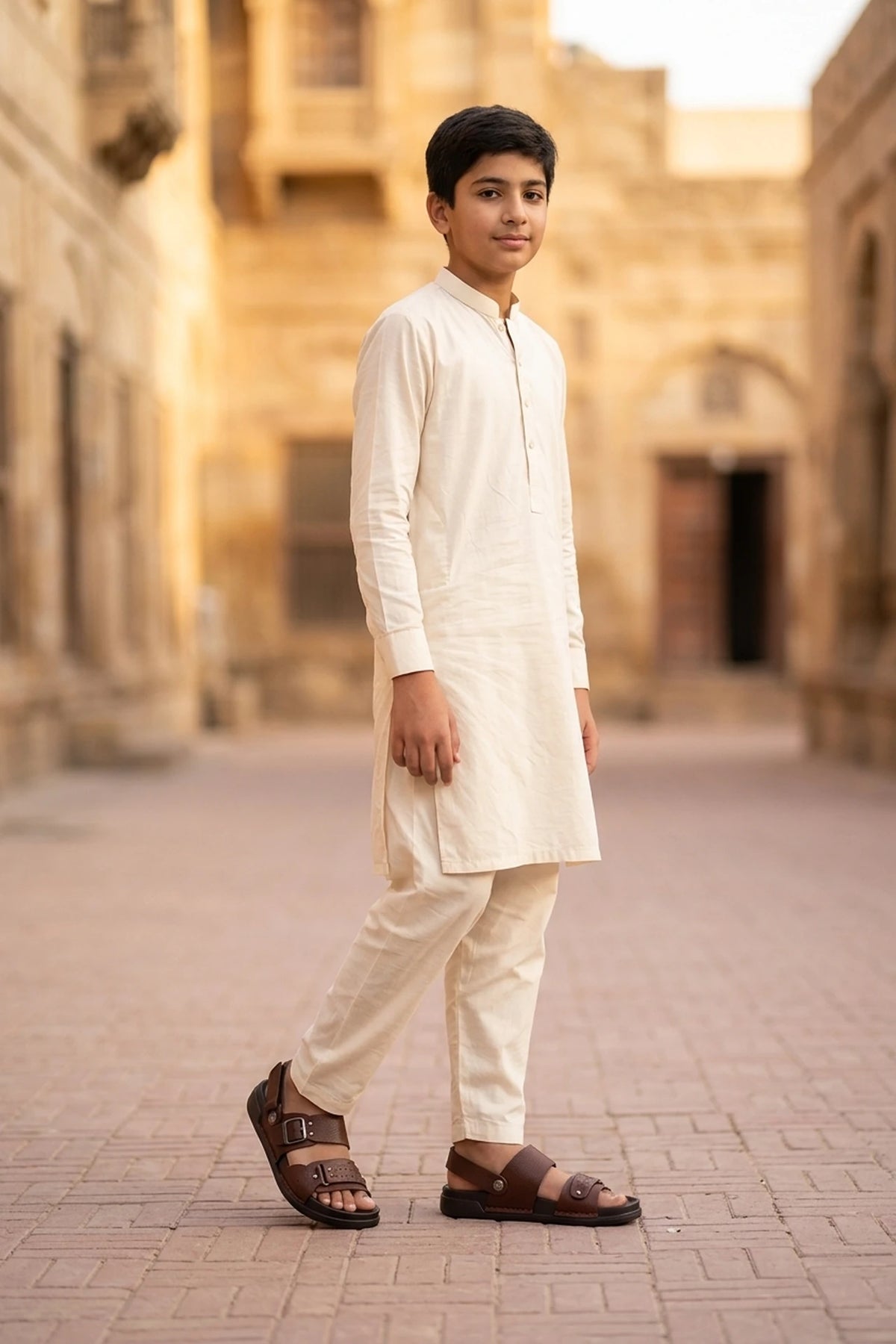 Boy Formal Sandal Brown 0620927