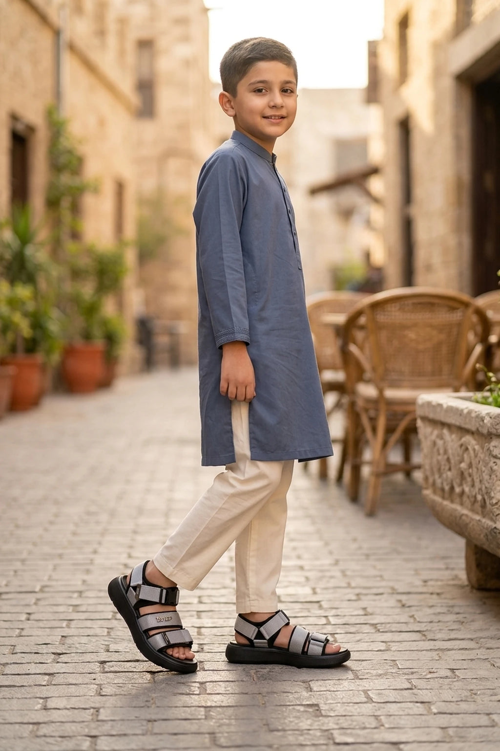 Boy Formal Sandal Gray 0620919