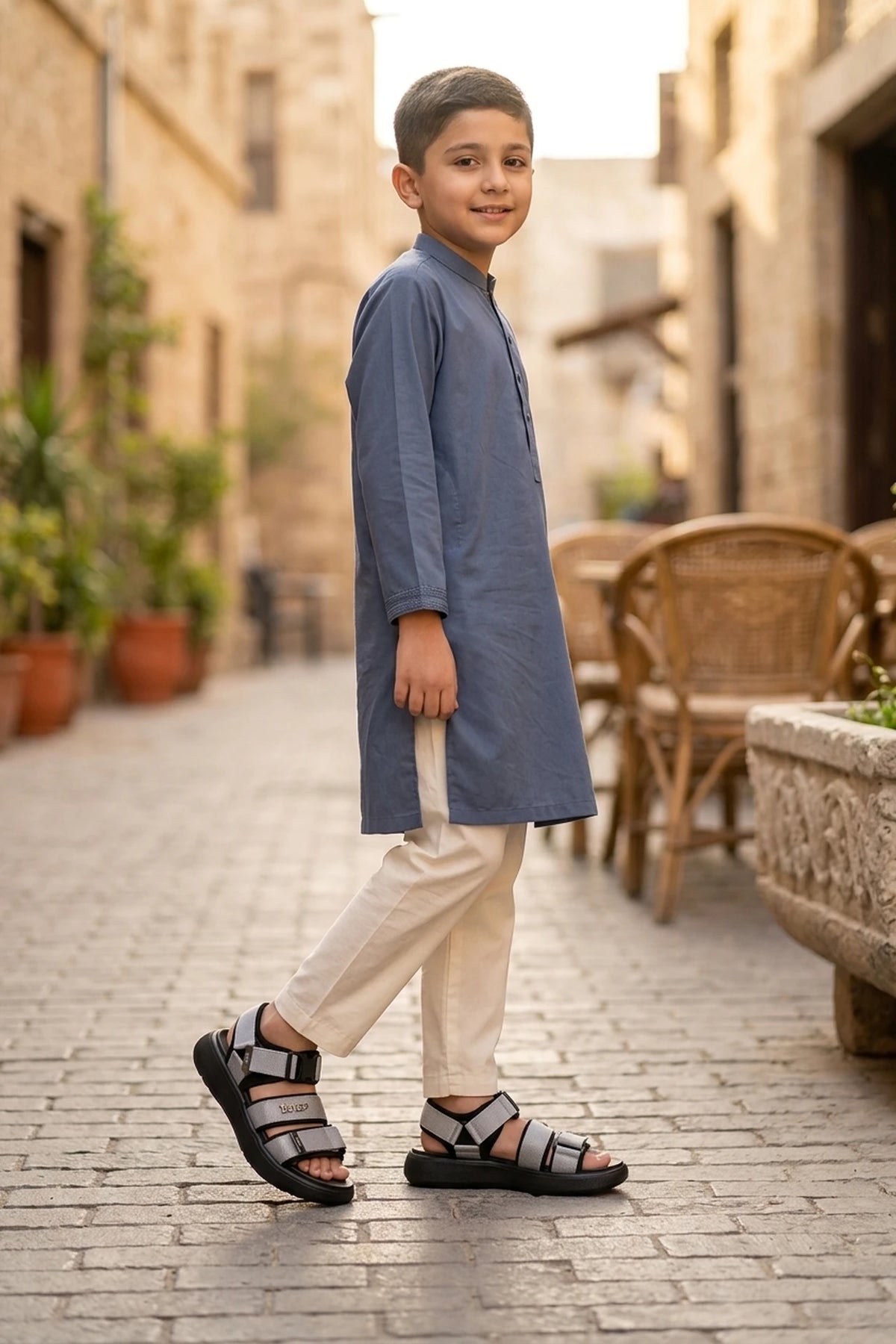 Boy Formal Sandal Gray 0620919