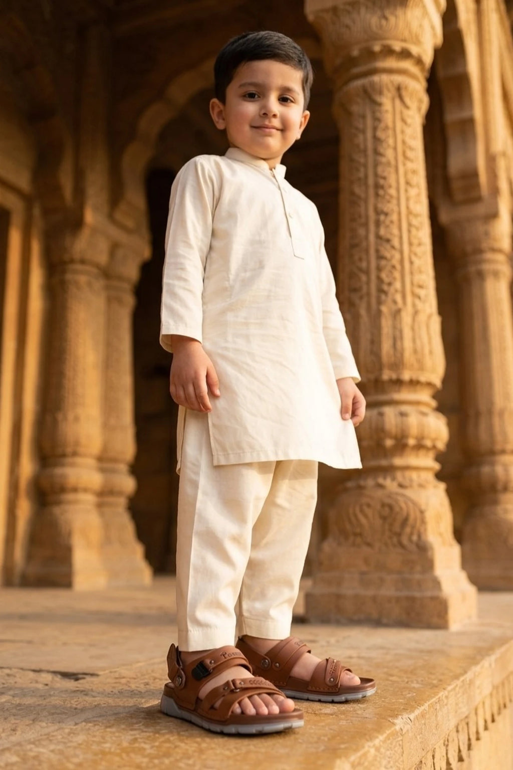 Boy Formal Sandal Mustard 0620736