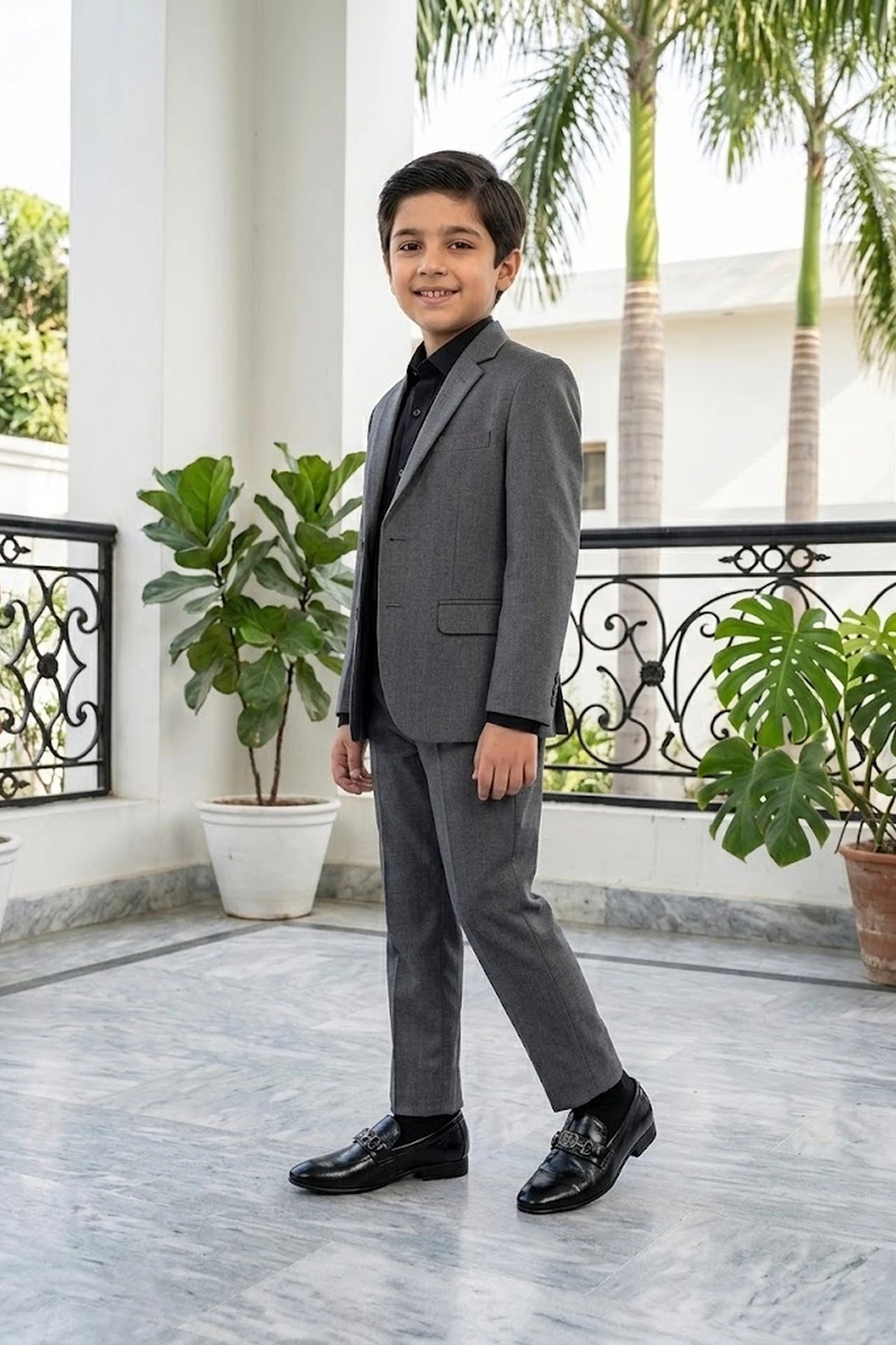 Boy Formal Shoes Black 0610692