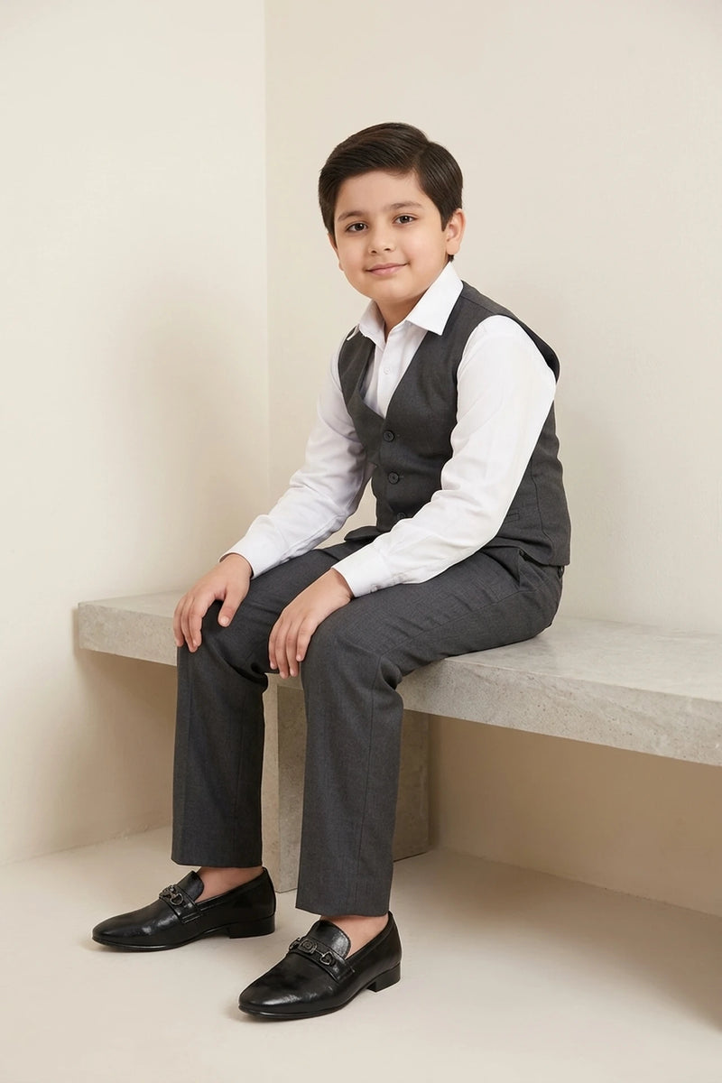 Boy Formal Shoes Black 0610692