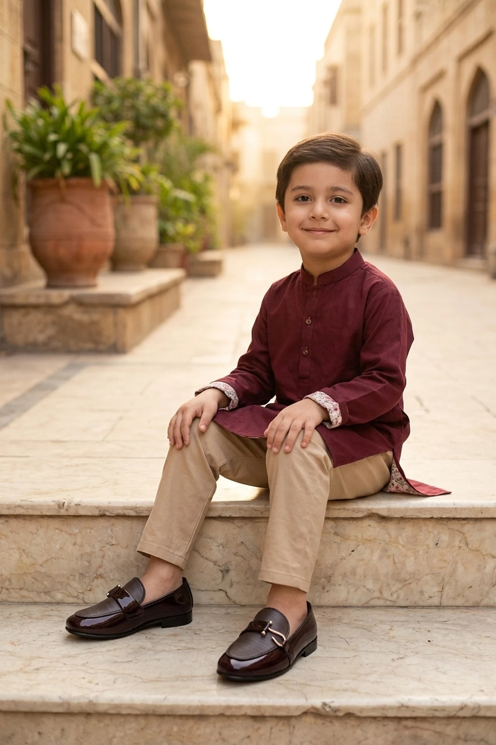 Boy Formal Shoes Brown 0610568
