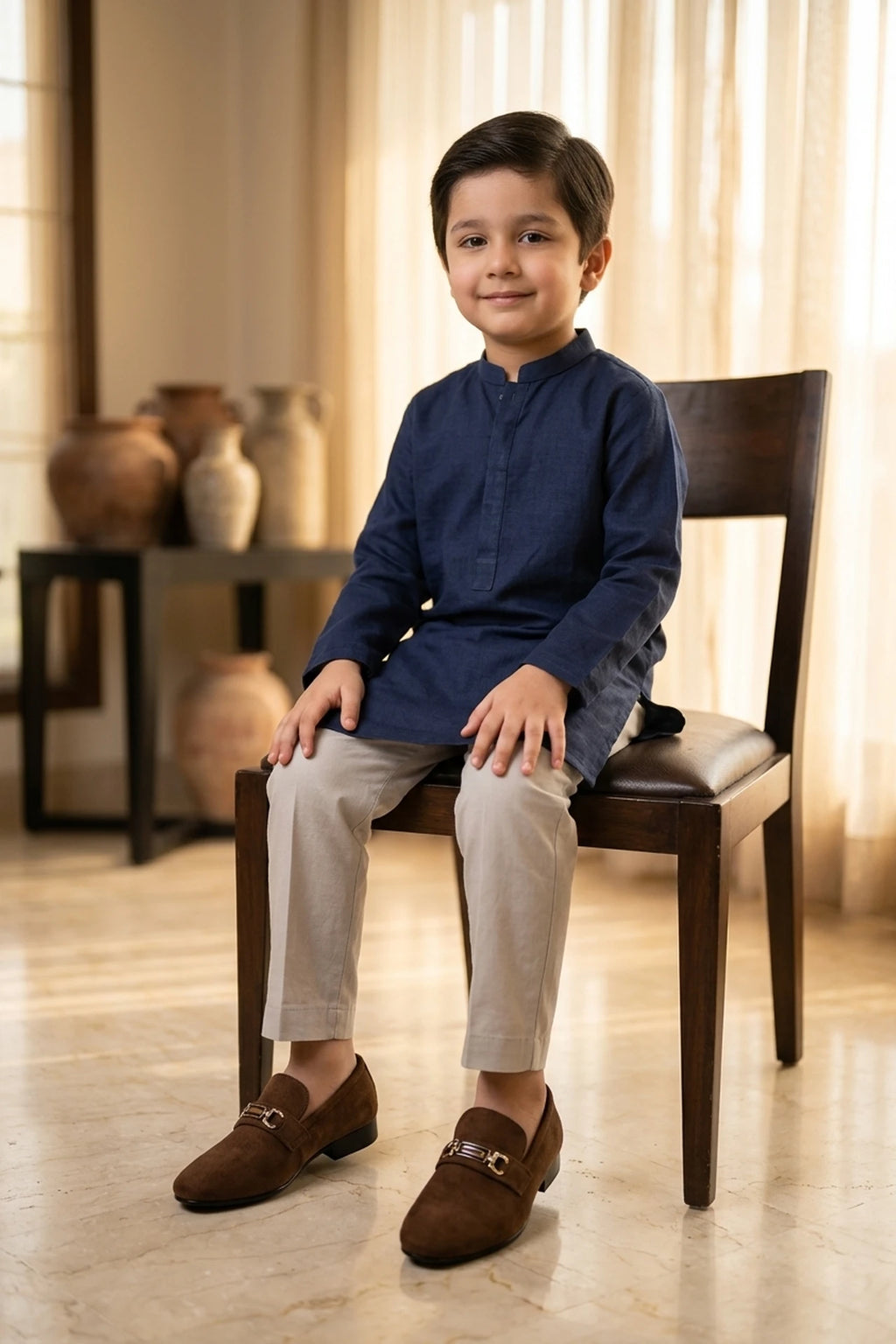 Boy Formal Shoes Brown 0610581