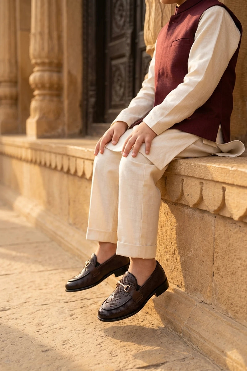 Boy Formal Shoes Brown 0610583