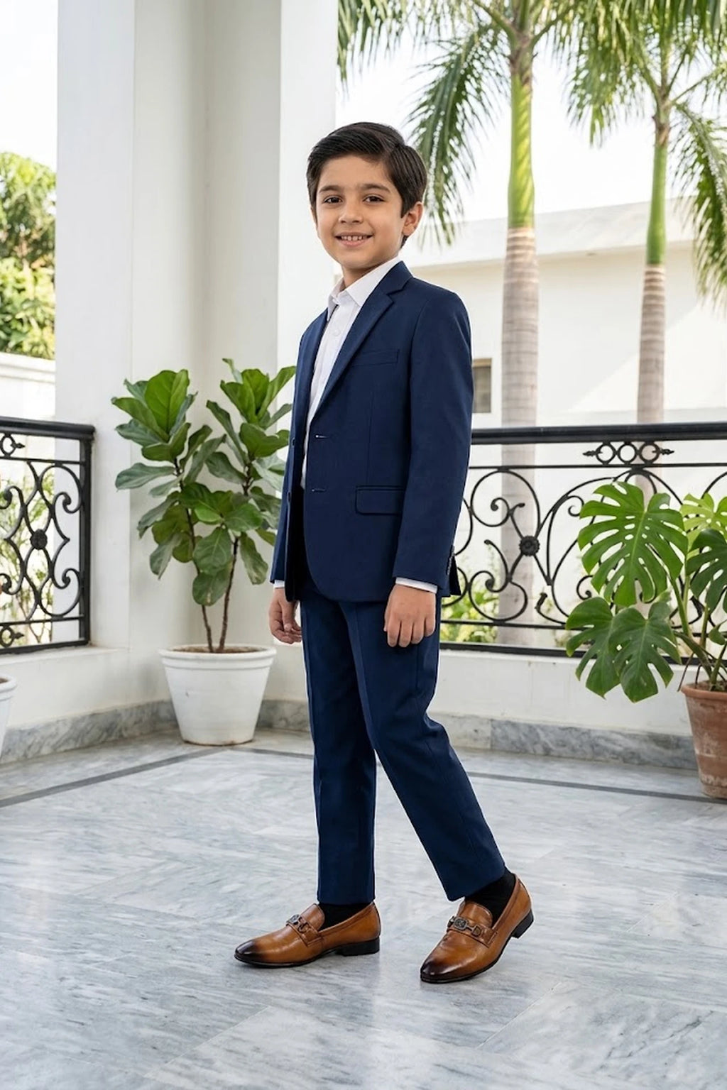 Boy Formal Shoes Mustard 0610692