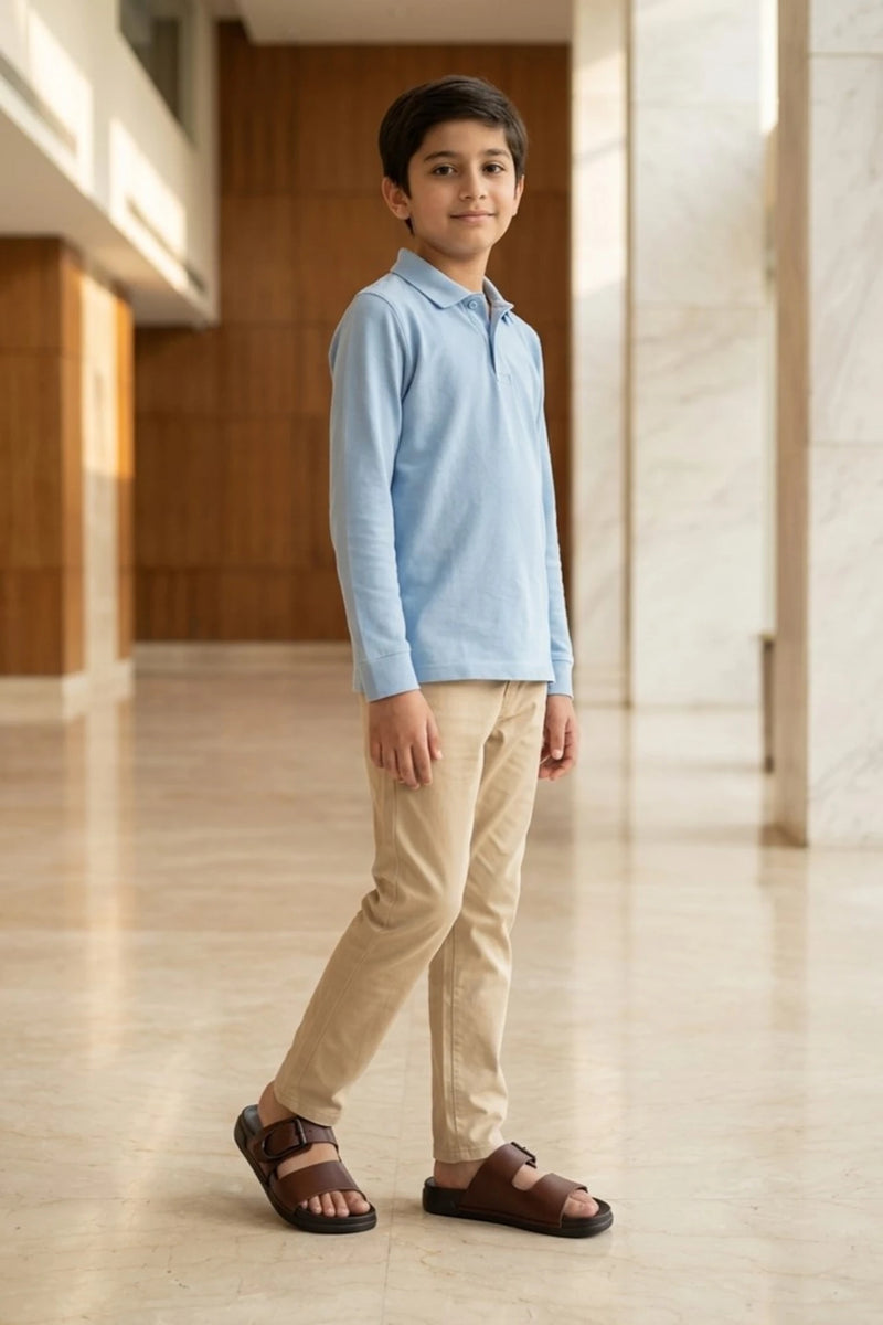 Boy Formal Slipper Brown 0630305