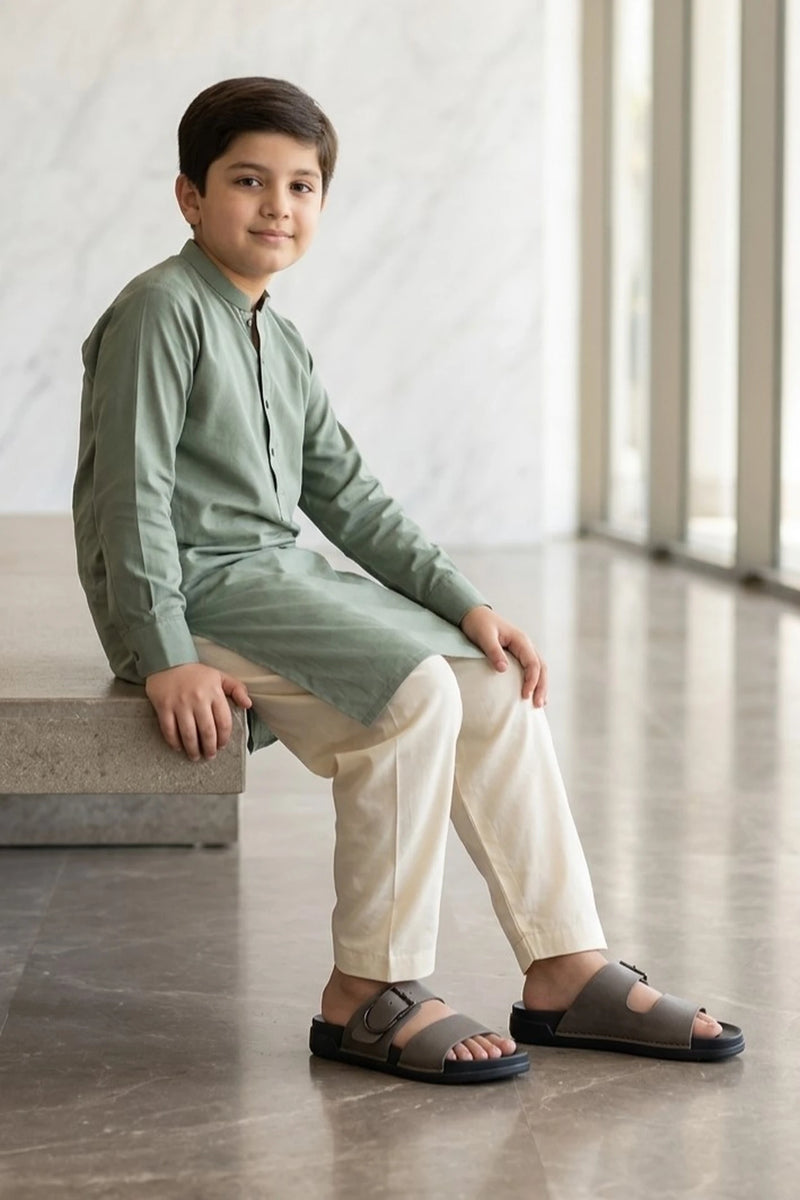 Boy Formal Slipper Gray 0630305