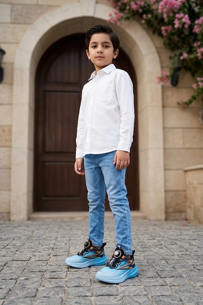 Boy Jogger Shoes Orange 650644