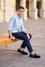 Boy Loafer Shoes Black 0610614
