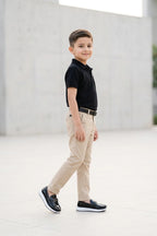 Boy Loafer Shoes Black 0610677