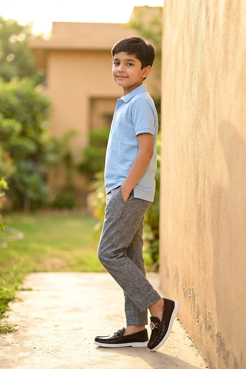 Boy Loafer Shoes Brown 0610578