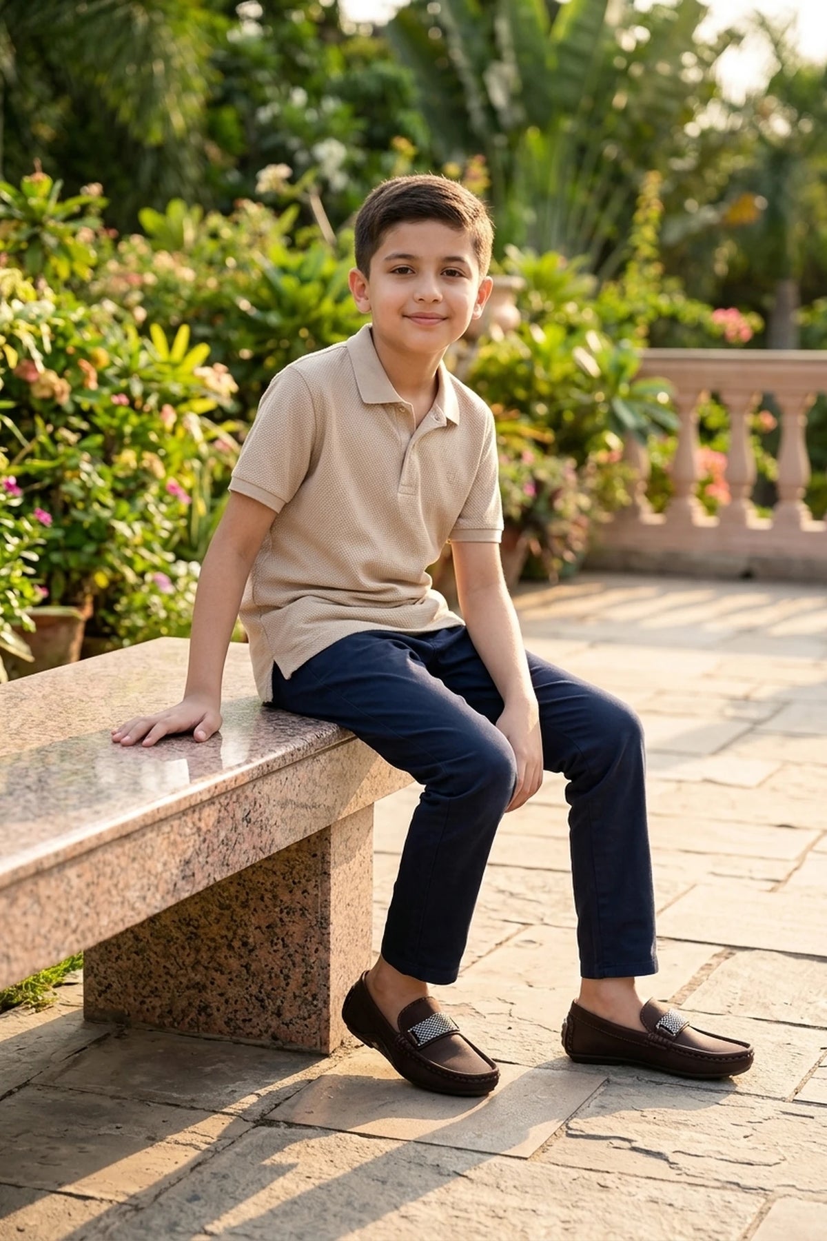 Boy Loafer Shoes Brown 0610612